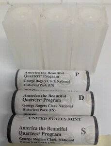 2017年米国造幣局P、D、Sロール - ジョージ・ロジャース・クラーク国立歴史公園