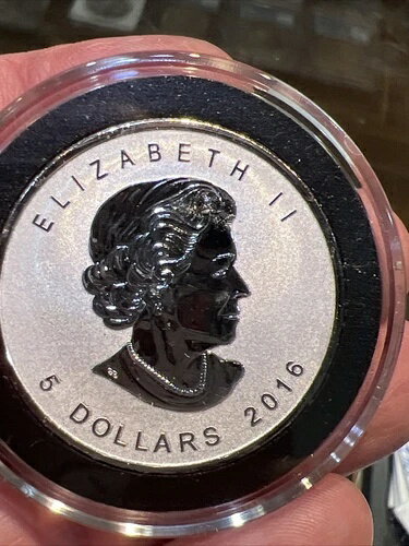 2016年カナダ リバースプルーフ シルバー メープルリーフ 第一次世界大戦 哨戒戦車 マークV