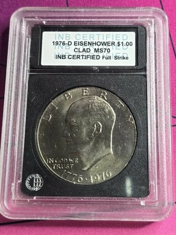 1976年 - D アイゼンハワー - $1 クラッ