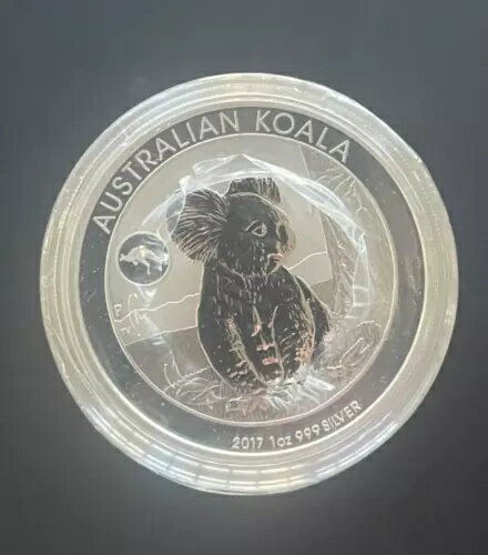 2017年 オーストラリア 1オンス x 20 シルバー コアラ、カンガルー プライベートマーク コイン、工場未開封