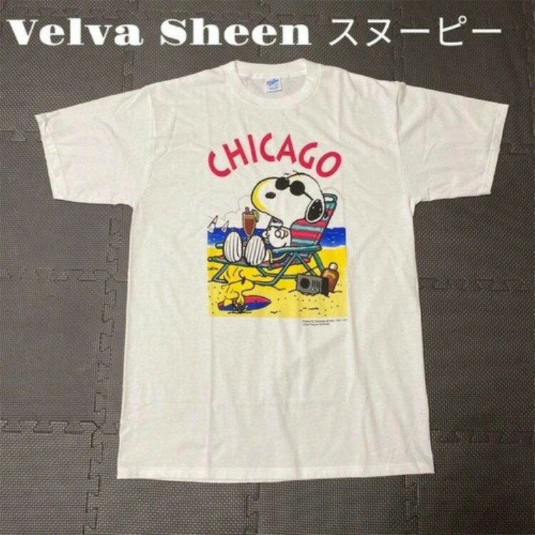 希少美品 Velva Sheen スヌーピー Tシャツ 90年代 レアコレクション 0714b