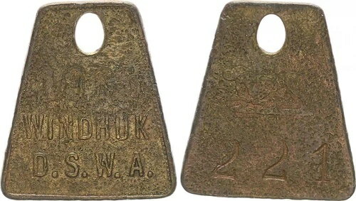 ドイツ南西アフリカ犬ブランド 1915 ウィンドフック No.221 66466-