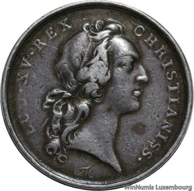 G2669 希少スペイン・ネーデルラント勲章 ルイ15世 イープル ソケット 1744年 銀製ハンマー