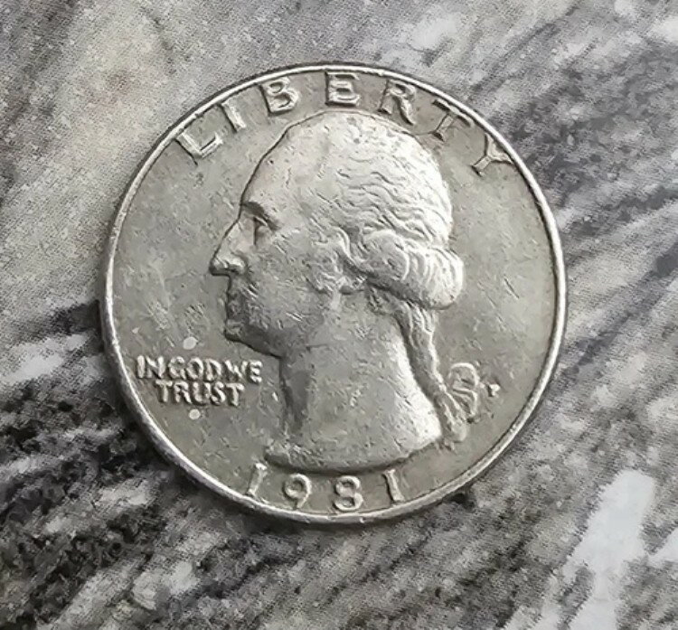 1981 P ワシントン クォーター 複数エラー コイン!?希少?!
