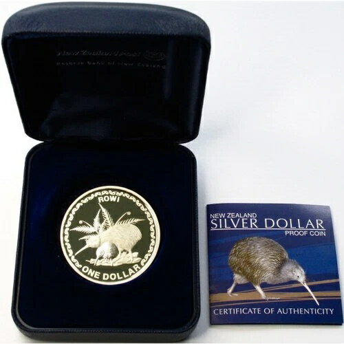 ニュージーランド - 2005年 - 1オンス シルバー プルーフコイン - Rowi Kiwi !! 希少