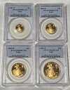 2005 W 4ピース(1.85オンス)プルーフゴールドイーグルセット PCGS PR69 DCAM