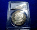 1893年 P モーガン ドル VAM 8 ダブルプロファイル 超希少 プルーフ 61 カメオ REV PCGS PQ+