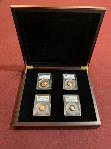 2012年 英国 ソブリン金貨4枚セット P