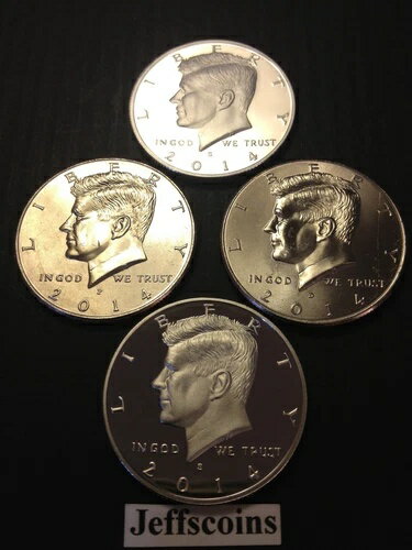 2014年 P D S S ケネディ ハーフダラー 