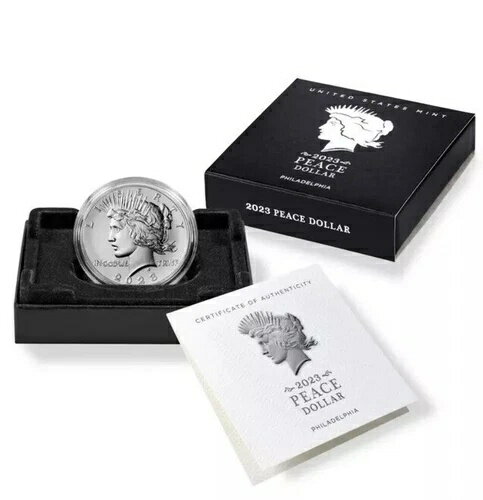 2023-P ピースシルバーダラー *OGP* "BU" *1点目以降送料無料*
