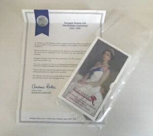 1996年 ストーンゲート ファーマーズ クイーンズ 70周年記念 5ポンドコイン ロイヤルミント 5枚パック