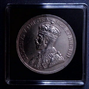 カナダ 1936 年銀貨。