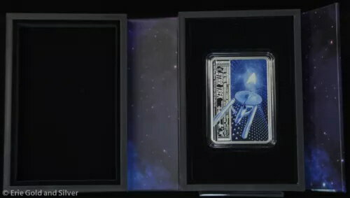 2024年 ニウエ 2ドル プルーフ スタートレック スペース ザ ファイナルフロンティア 1オンス 銀貨 OGP