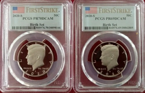 2020 S 50C ケネディ誕生セット PCGS PR70