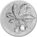 ドイツ造幣局 神話の森 栗の葉 2021 シルバー 銀貨 オンス 1オンス