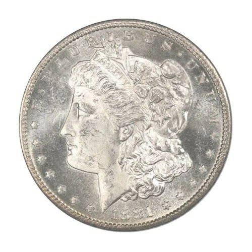 1921年以前のモルガン銀貨、ジェムブリリアント、未使用、BUコンディション、1878-1904年