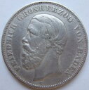 5 マーク・フリードリヒ・グローシェルツォーク・フォン・バーデン 1891 G A ケルストリッヒなし F 非常に良い