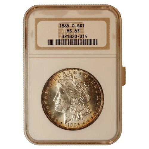 1885 *O* モーガン銀貨 **NGC MS63 ** 送料無料 813(3)