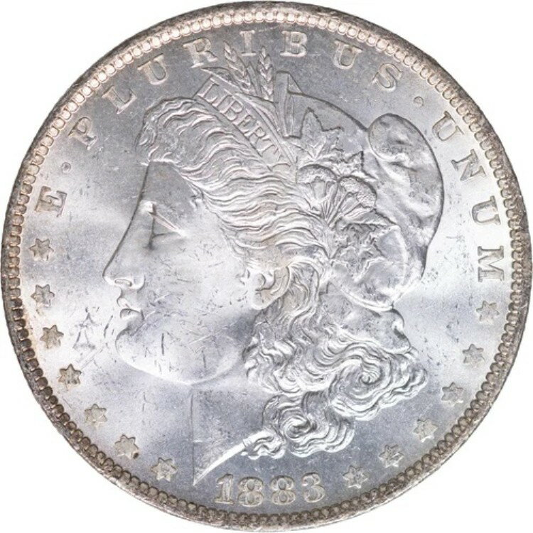 1883-O モルガン銀貨 ~ 未流通