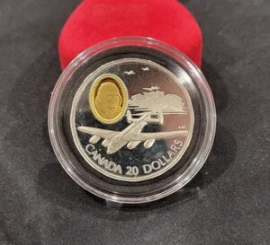 シルバー プルーフ 20 ドル コイン 
