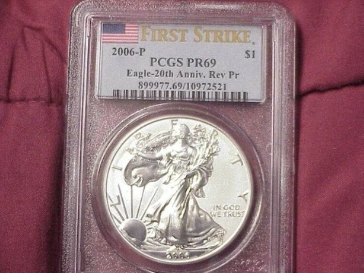 2006-P シルバーイーグル PCGS PR69 20周