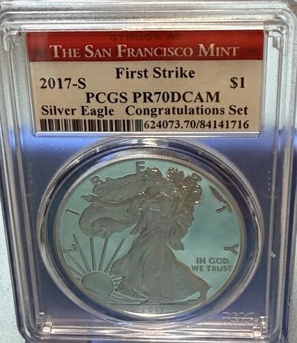 2017-S プルーフ シルバー イーグル 