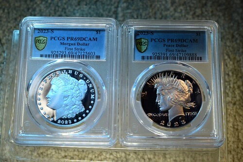 2023-S ピース＆モーガン 1ドルコイン