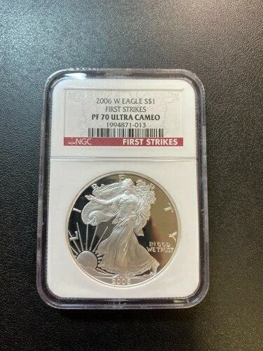 2006 W プルーフ シルバー イーグル NG