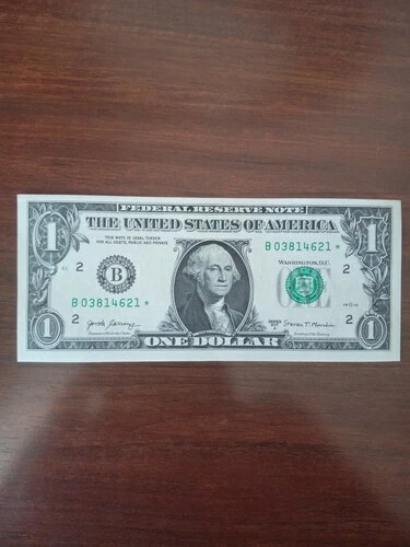 楽天WORLD RESOURCE【KING店】$1* 新品 *スターノート* B03814621* シリアル番号が低い 中心から外れたエラー