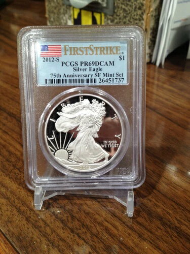 2012-S PCGS PR69DCAM シルバーイーグル 75