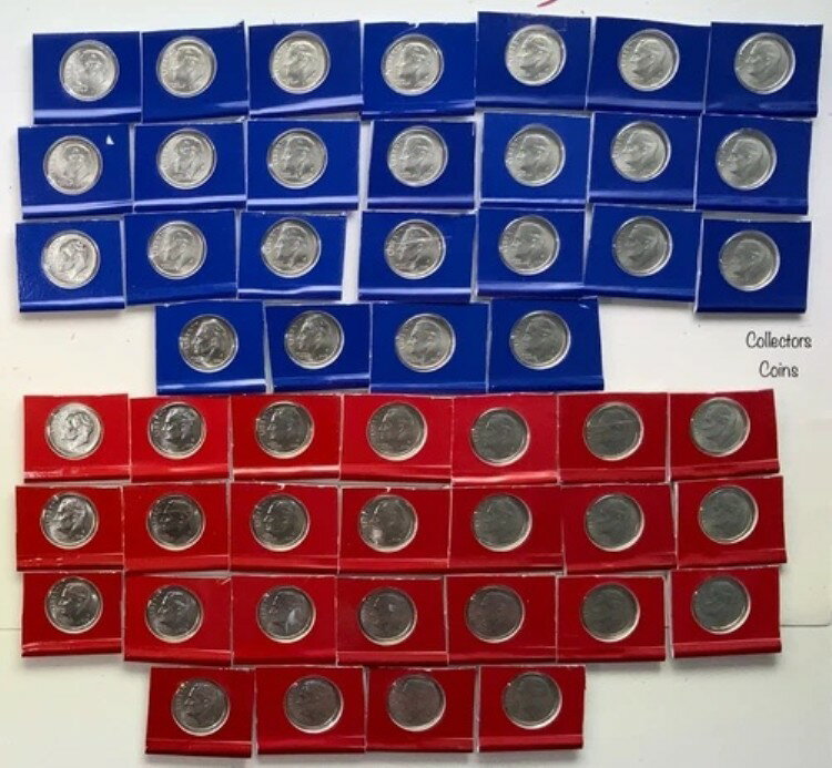 2010年 ルーズベルト ダイム 25 P & 25 D