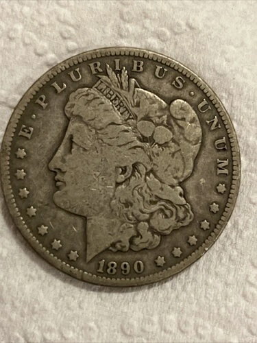 1890年CCカーソンシティモルガン銀貨流通オリジナルコンディション