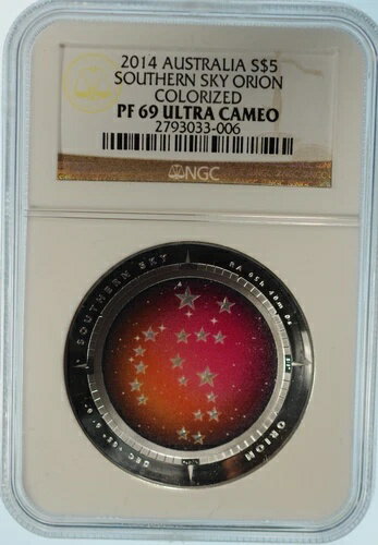 WORLD RESOURCEKINGŹۤ㤨2014ǯ ȥꥢ S$5 󥹥 ꥪ 顼饤 NGC PF69 ȥ饫ᥪפβǤʤ94,600ߤˤʤޤ