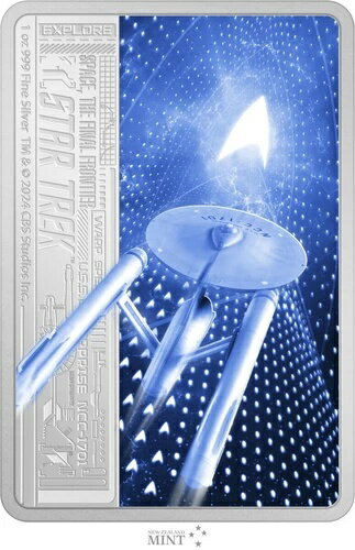 2024年 ニウエ スタートレック スペース・ザ・ファイナル・フロンティア 1オンス シルバー プルーフコイン