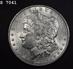 1897年 モルガン銀貨「CH BU」 *1点目以降は送料無料*