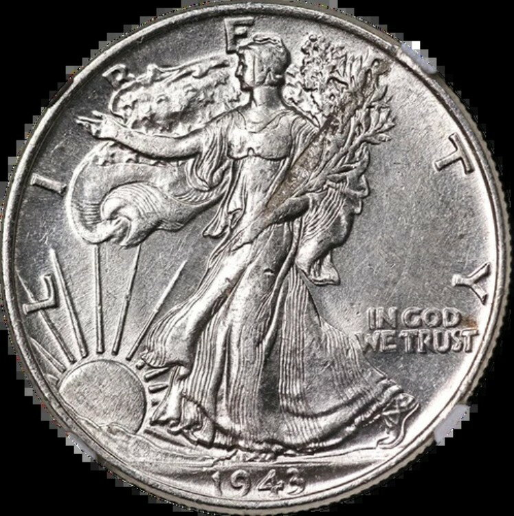 1943-P ウォーキング・リバティ ハー