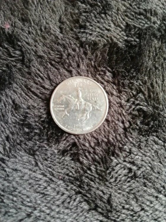 希少 1787 1999 “D” デラウェア *最初の州 25セント硬貨* シーザー・ロドニー