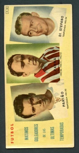 バタンガ チョコレート ディ ステファノ 1950 年代 レア サッカー グッズ パヒノ ザラ