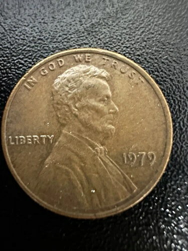1979年 ミントマークなし オープンA M リンカーン ペニー 非常に希少
