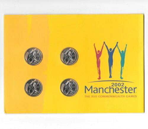 楽天WORLD RESOURCE【KING店】イギリス 4x2ポンド級 2002 UNC、第17回コモンウェルスゲームズ マンチェスター。BB19