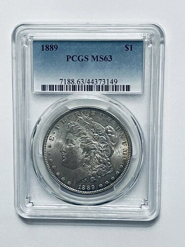 1889年 モルガン銀貨 PCGS MS63