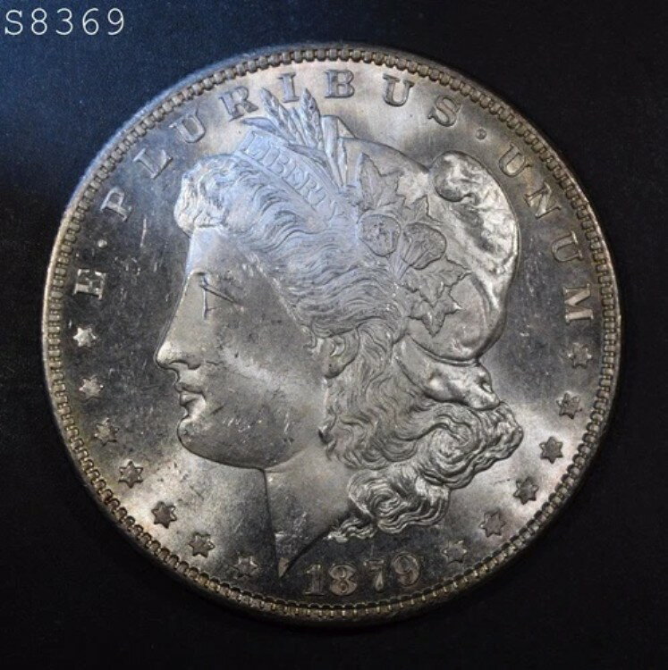 1979-S モルガン銀貨「VCH BU PL」*1点目以降は送料無料*