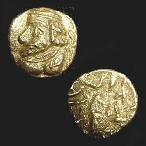 楽天WORLD RESOURCE【KING店】ペルシス。オクサトレス、紀元前1世紀頃。銀のオボル。中心がよく揃っている。希少。