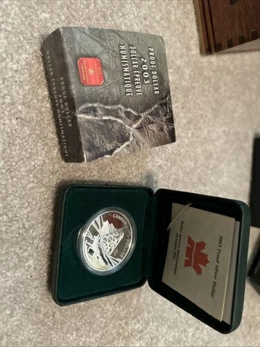 2003年カナダ・プルーフ銀貨100周年