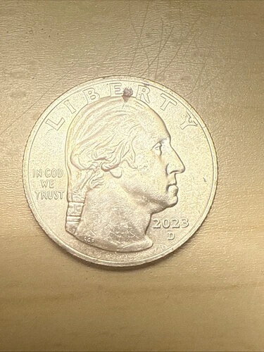 エラー クォーター: 2023 D- ジョヴィダ・イダー ウィメンズ クォーター「IN COD WE TRUST」 レア