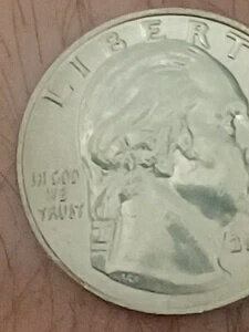 2023 エラー クォーター、裏面に写真のみ、その他の詳細なし - 希少!!