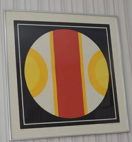 トーマス・W・ベントン シルクスクリーン、希少限定版 30/36、1969年署名