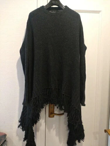 ナンバーナイン メンズ サイズF ライズ 商品05AW フリンジストールポンチョ/ミヤシタタカヒロ