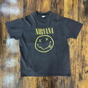 希少 90年代 NIRVANA ステッドマンタグ スマイルTシャツ サイズXL 「オファー歓迎」 R4235
