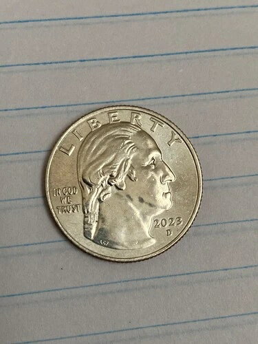 2023年 Dエラー「In Cod We Trust」ジョヴィタ・イダー レディース クォーター。希少な新品同様